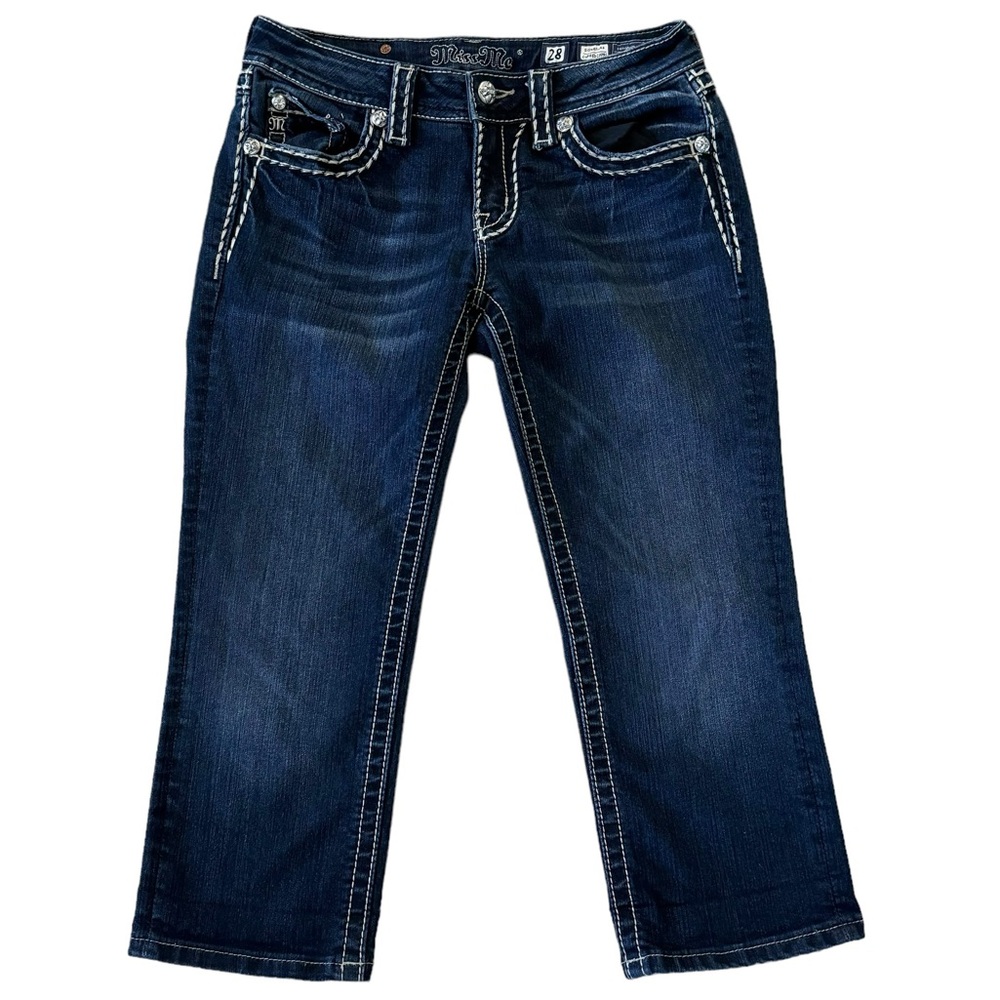 Miss Me Signature Cuffed Capris